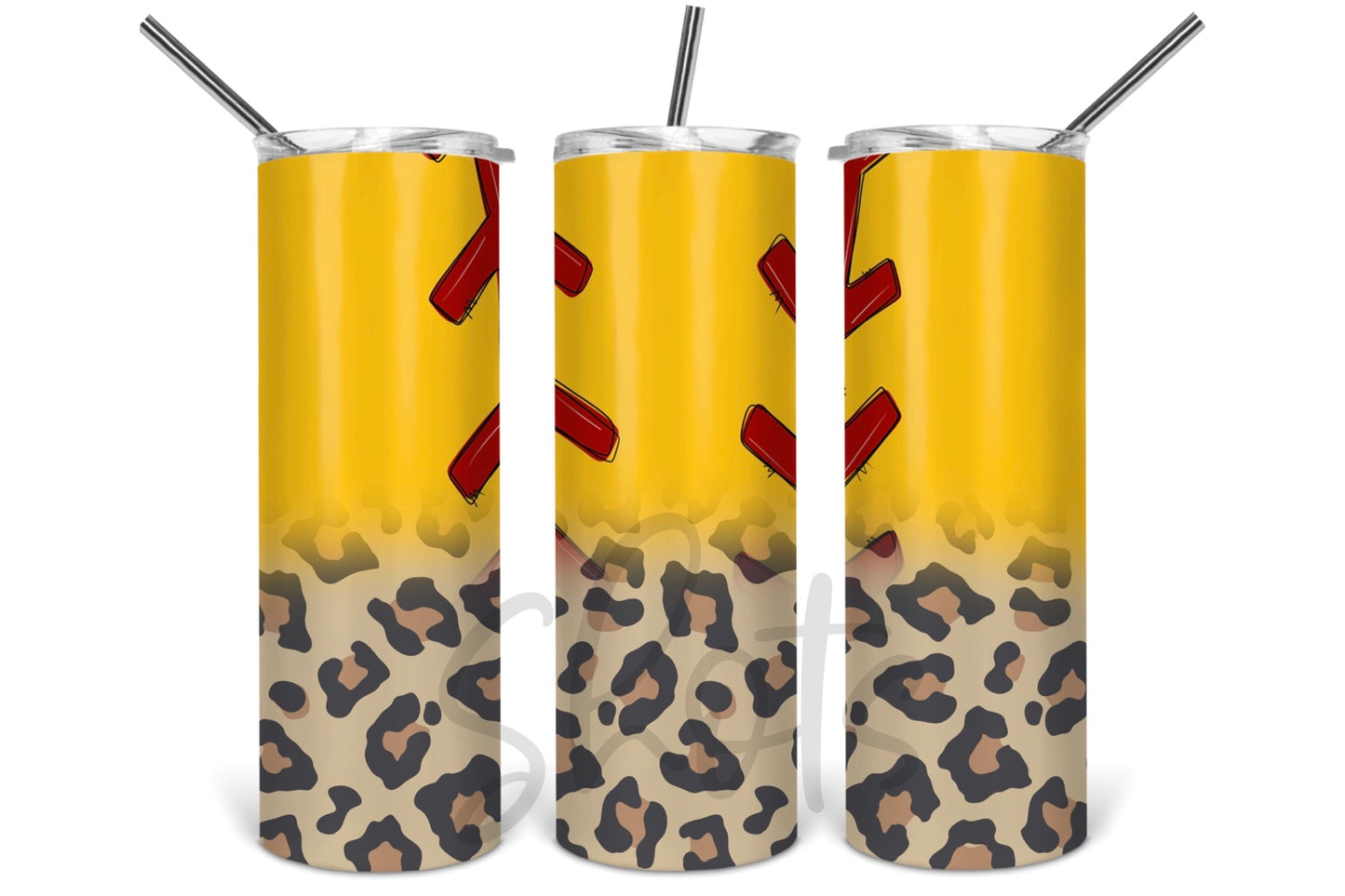 Leopard Softball Tumbler #5143T