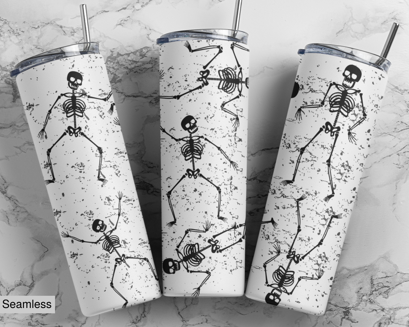 Dancing Skeletons Tumbler 5165T