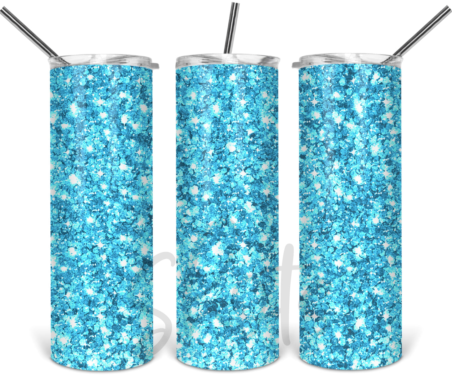 Teal Bling 20 oz Tumbler 5236T
