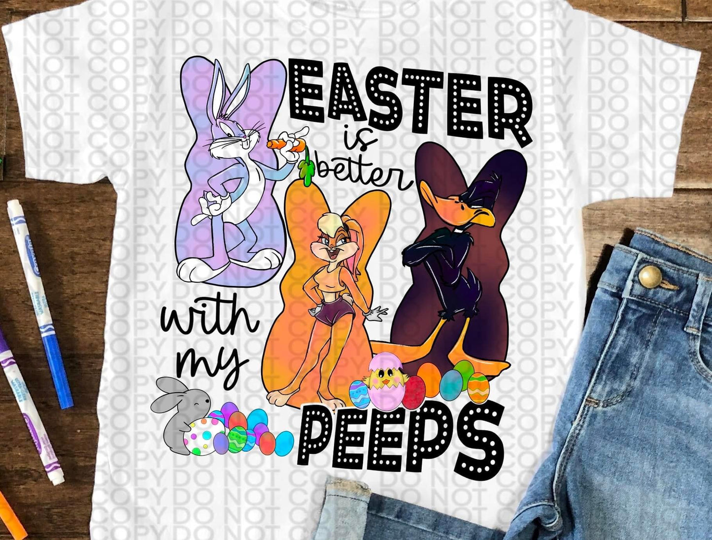 Bugs Rabbit Peeps (DTF Transfer) 108