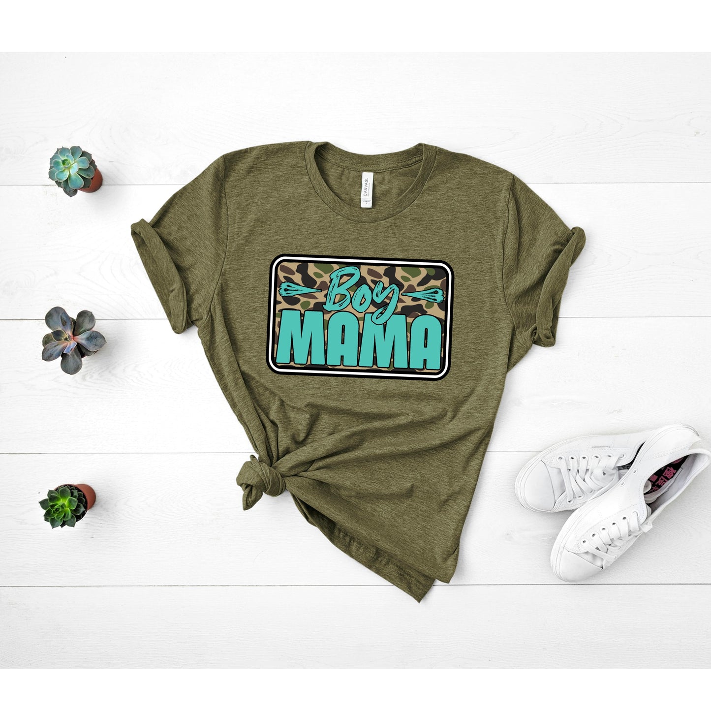 Boy mama patch DTF transfer CCC182