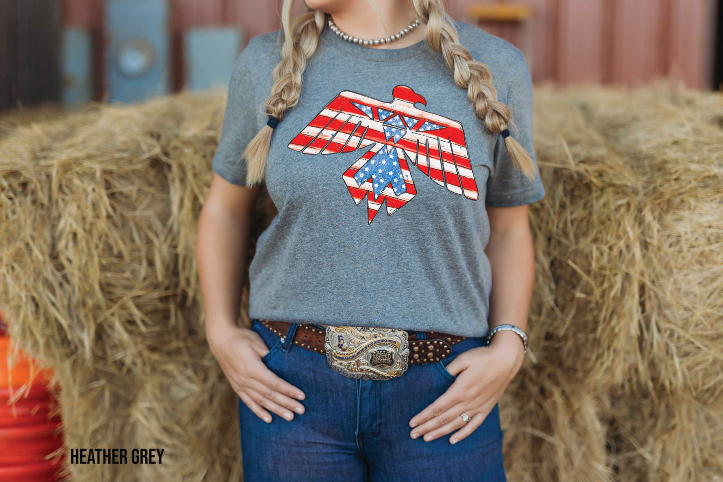 Patriotic Free Bird-Western (DTF) 703