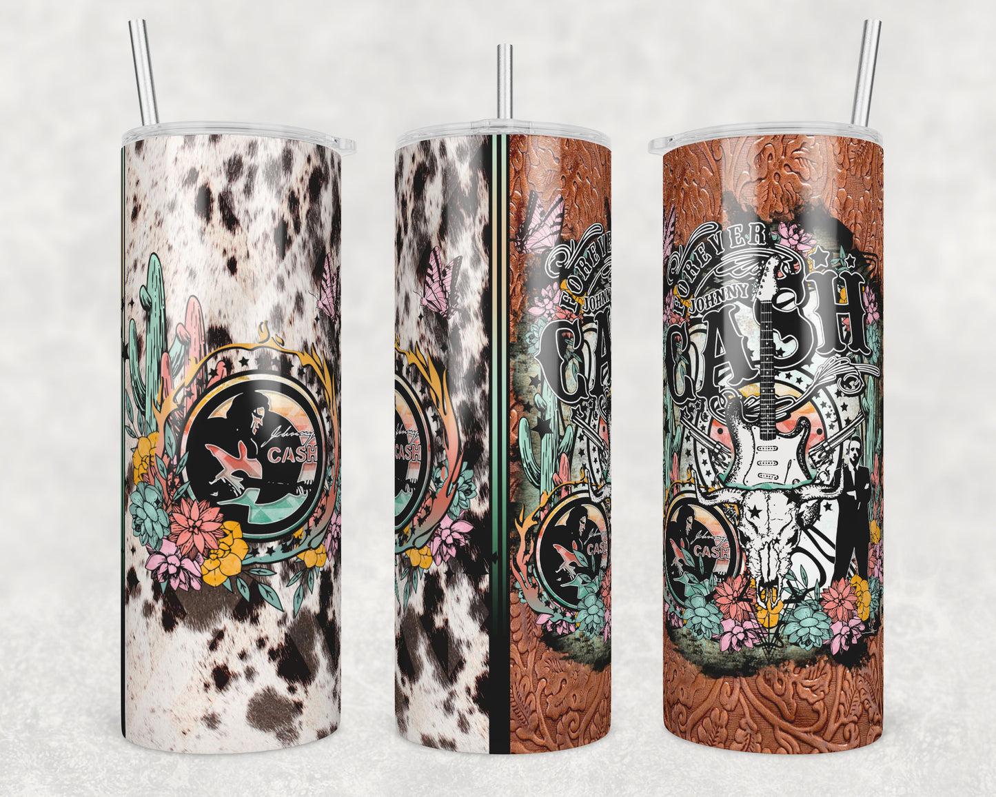 CASH Western Country Music 20 oz Tumbler 8803T