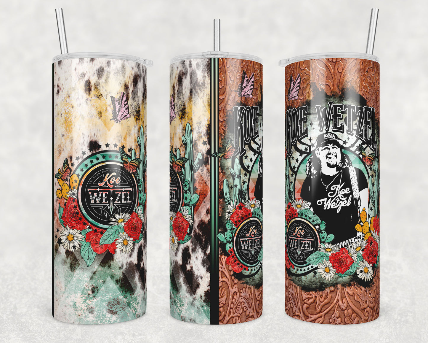 KW Western Country Music 20 oz Tumbler 8807T