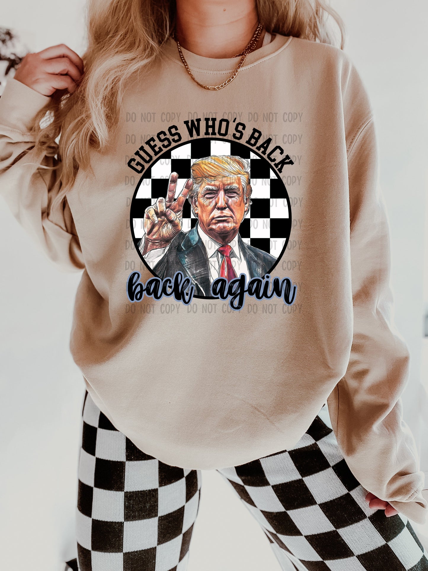 GUESS WHO'S BACK-TRUMP DTF 988