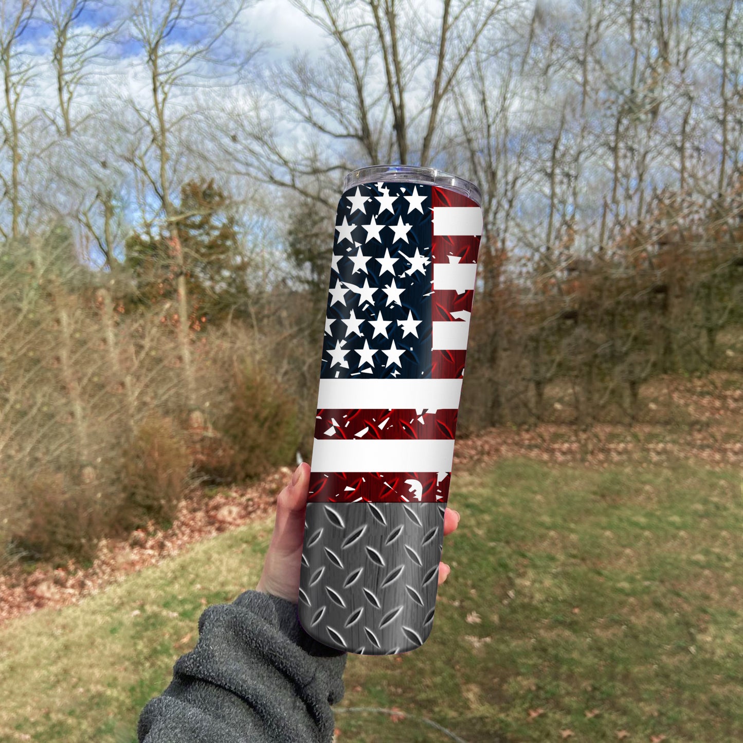 Flag Tumbler 20 oz Tumbler 5245T