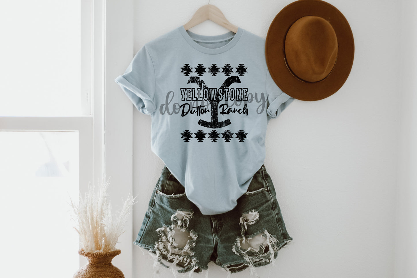 Aztec Y-Stone Ranch (HIGH HEAT 375/7) Screen Print Transfer #1089
