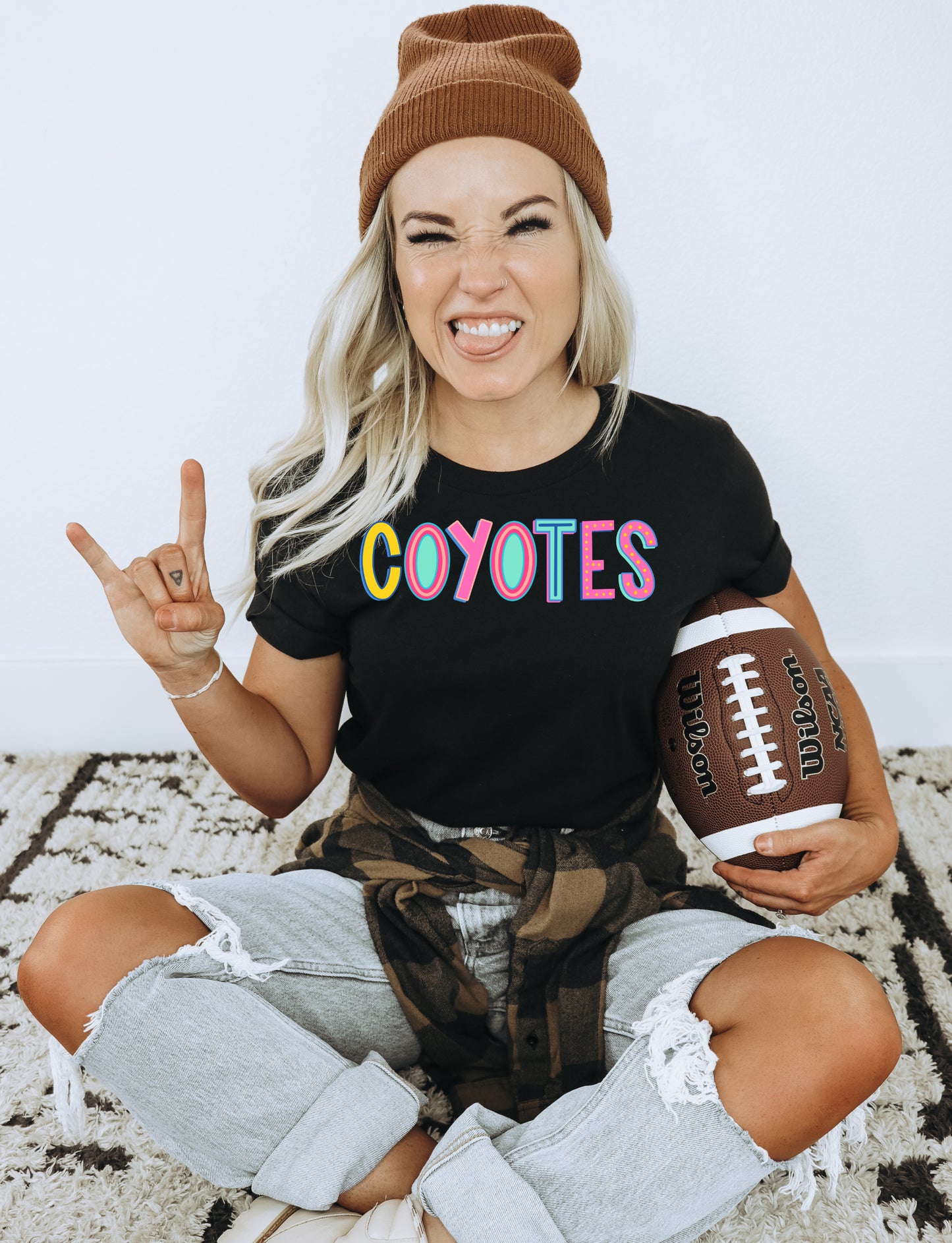 Coyotes Mascot (DTF) 3017