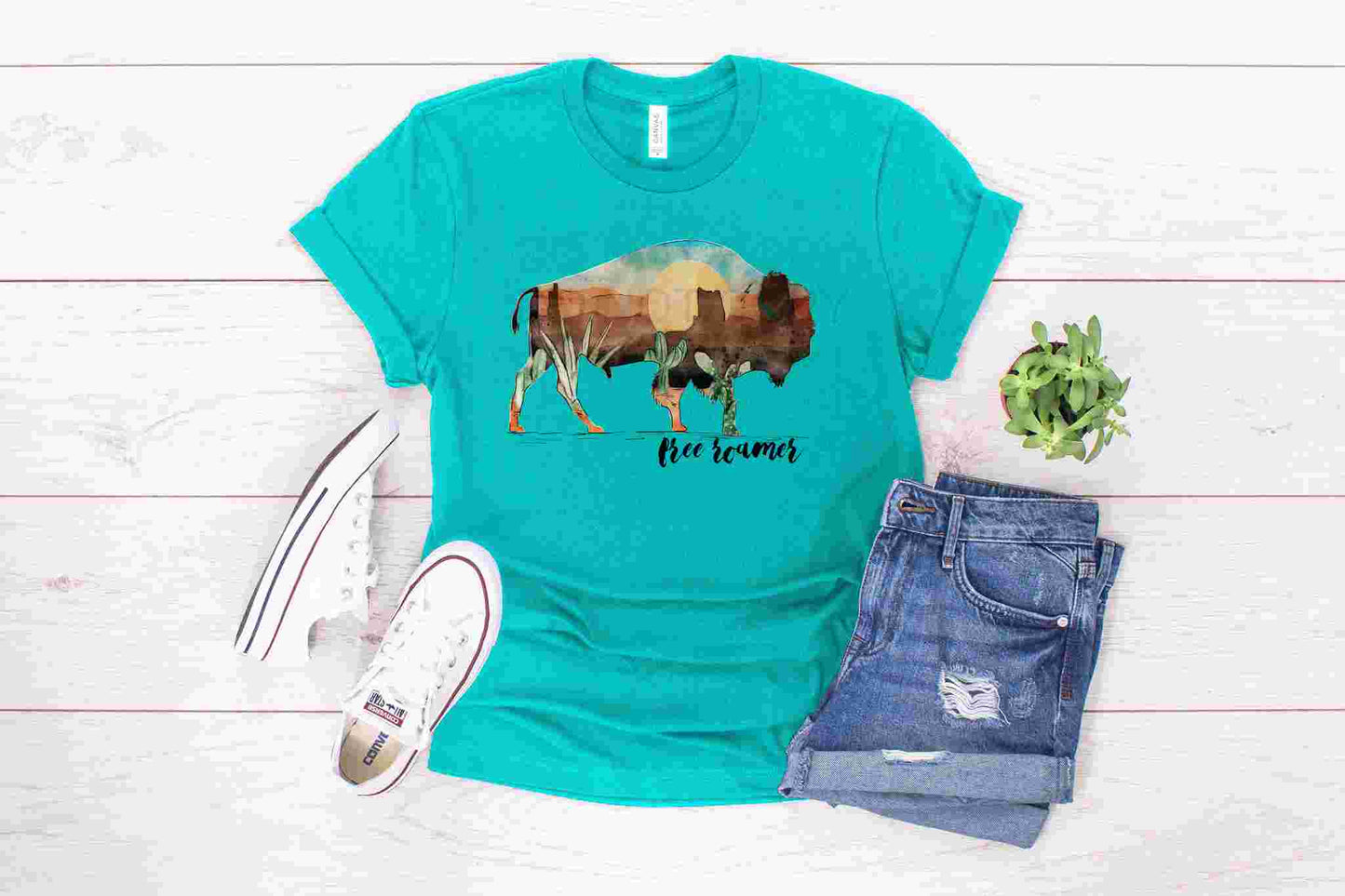 Buffalo with Scenery - RAJE