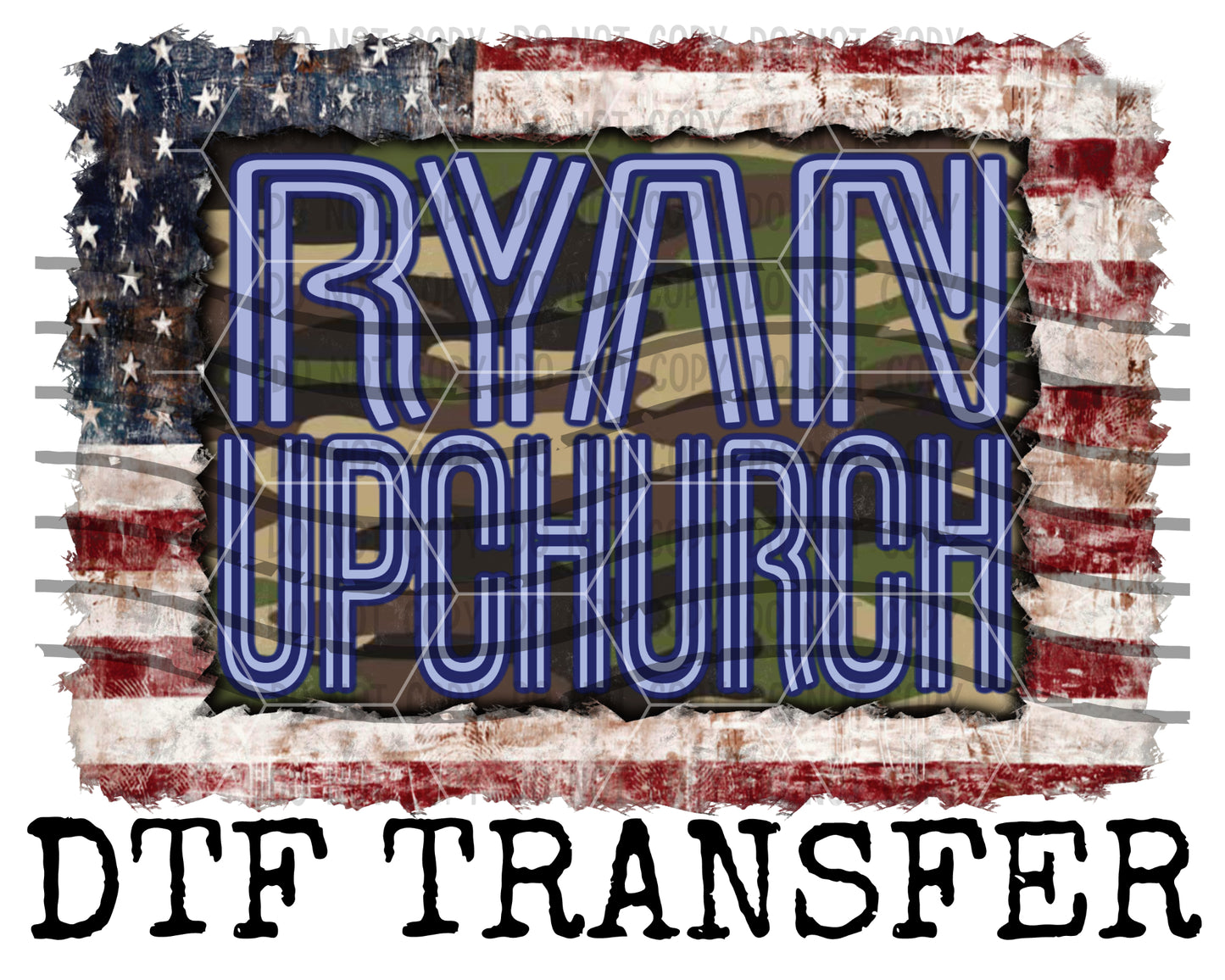 Ryan Upchurch-USA FLAG {DTF} DTFCCC41 - RAJE