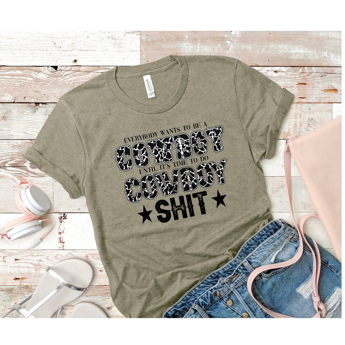 Cowboy Shit DTF transfer CCC189