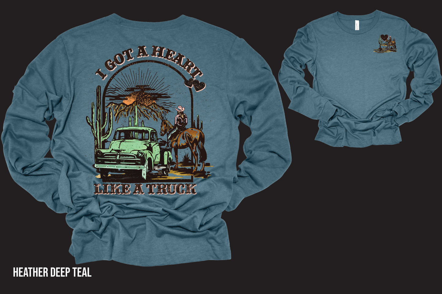 Heart like a truck (DTF) AG877 SET