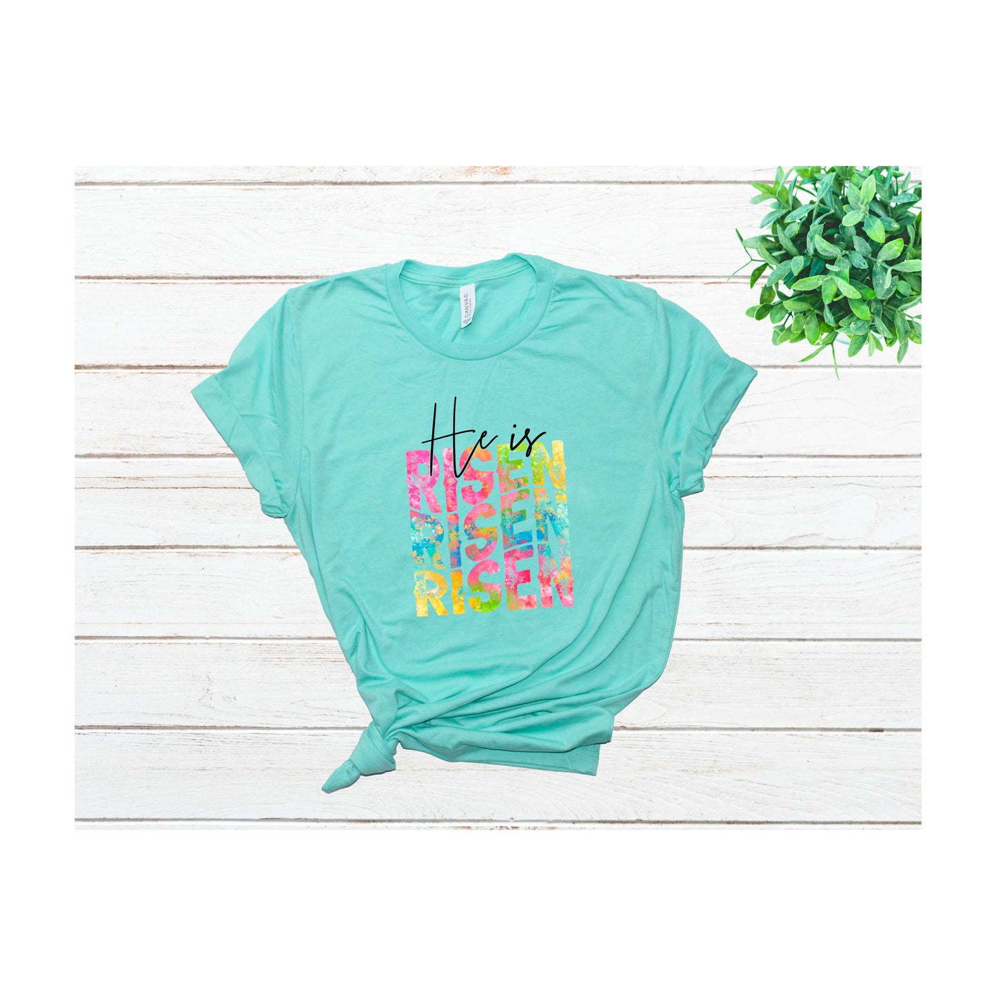 He Is Risen (Neon) (DTF) Sku456