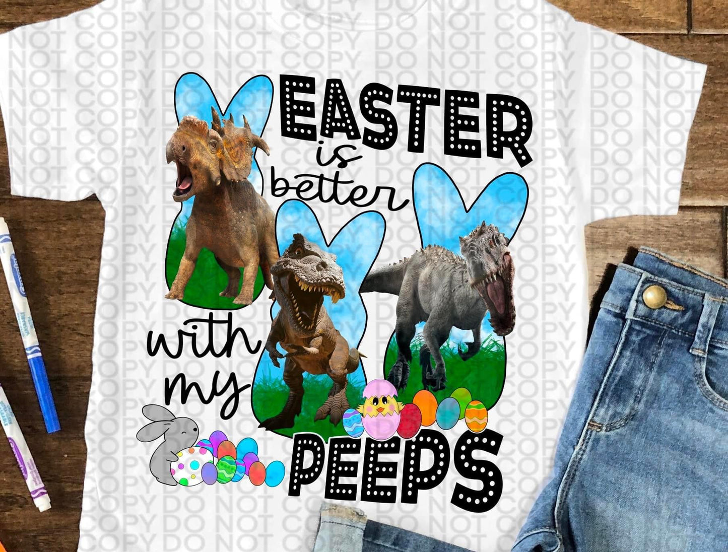 Dinosaurs2 Peeps (DTF Transfer) 117