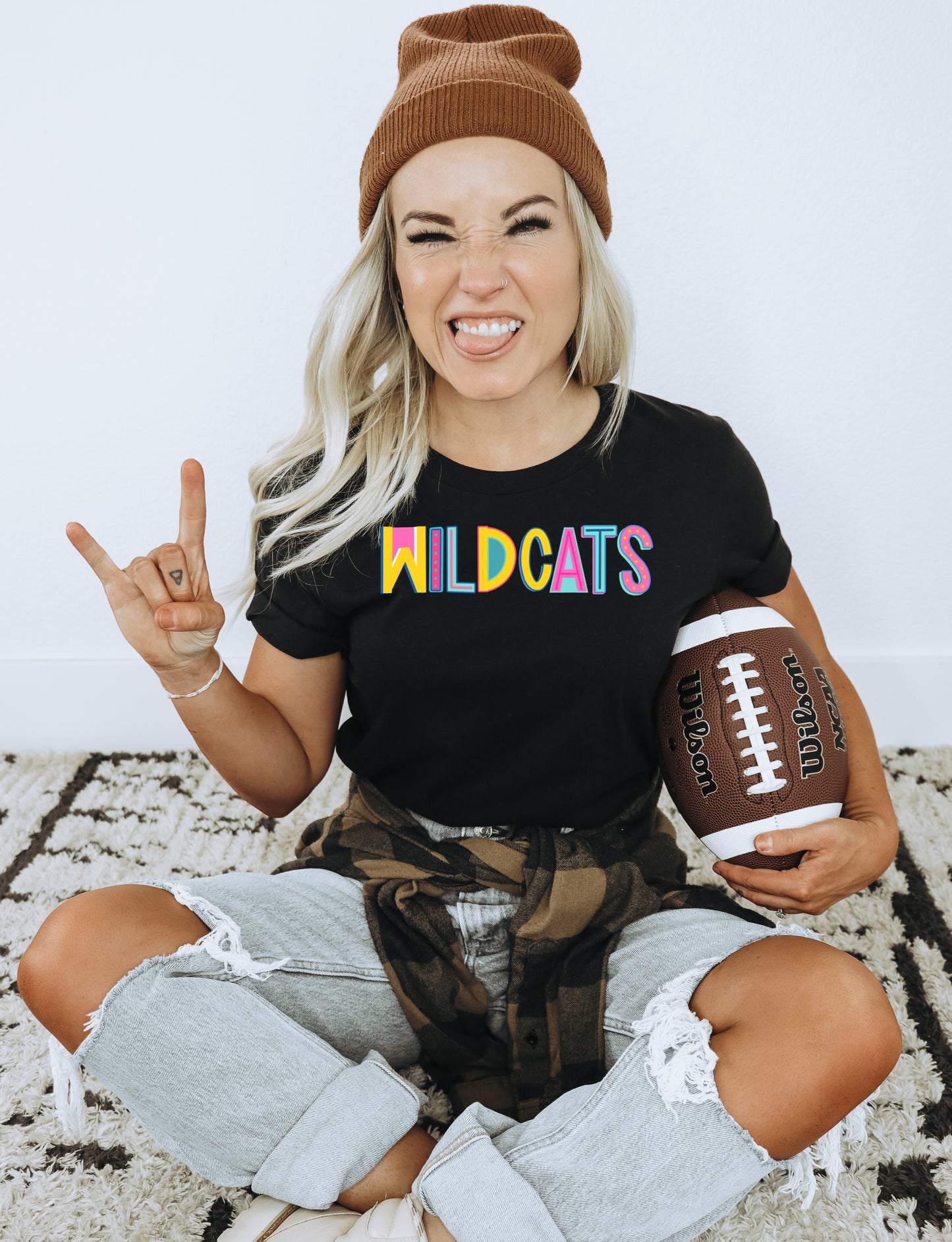 Wildcats Mascot (DTF) 3042