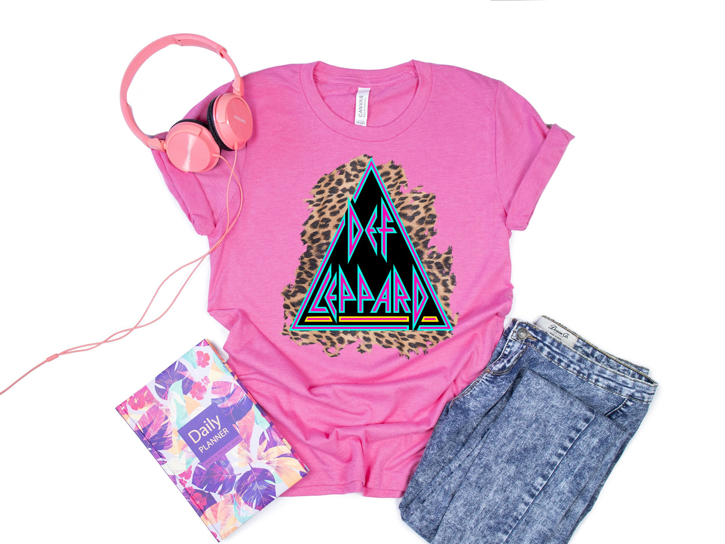 Leopard Def Leppard (DTF) 8822.