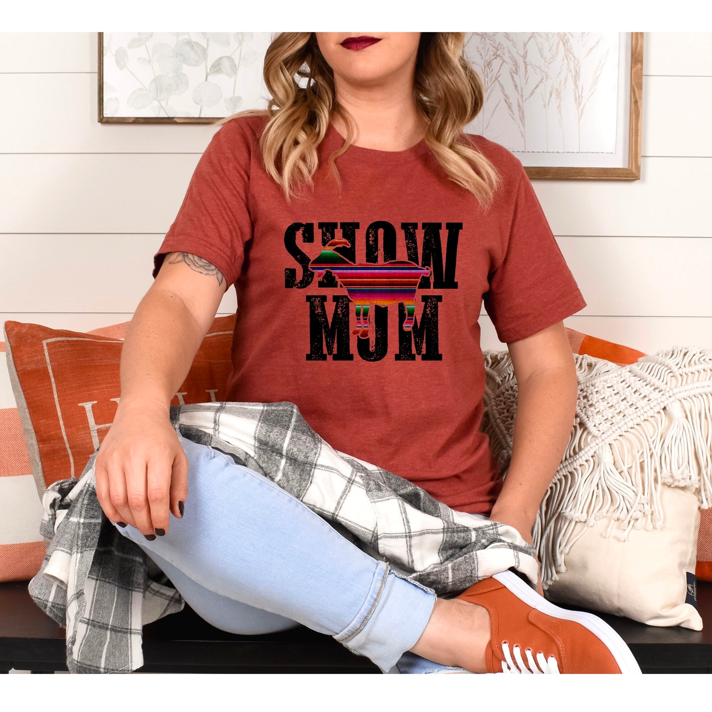 Show Mom Billy Goat DTF Transfer SKU 21SC(DTF)