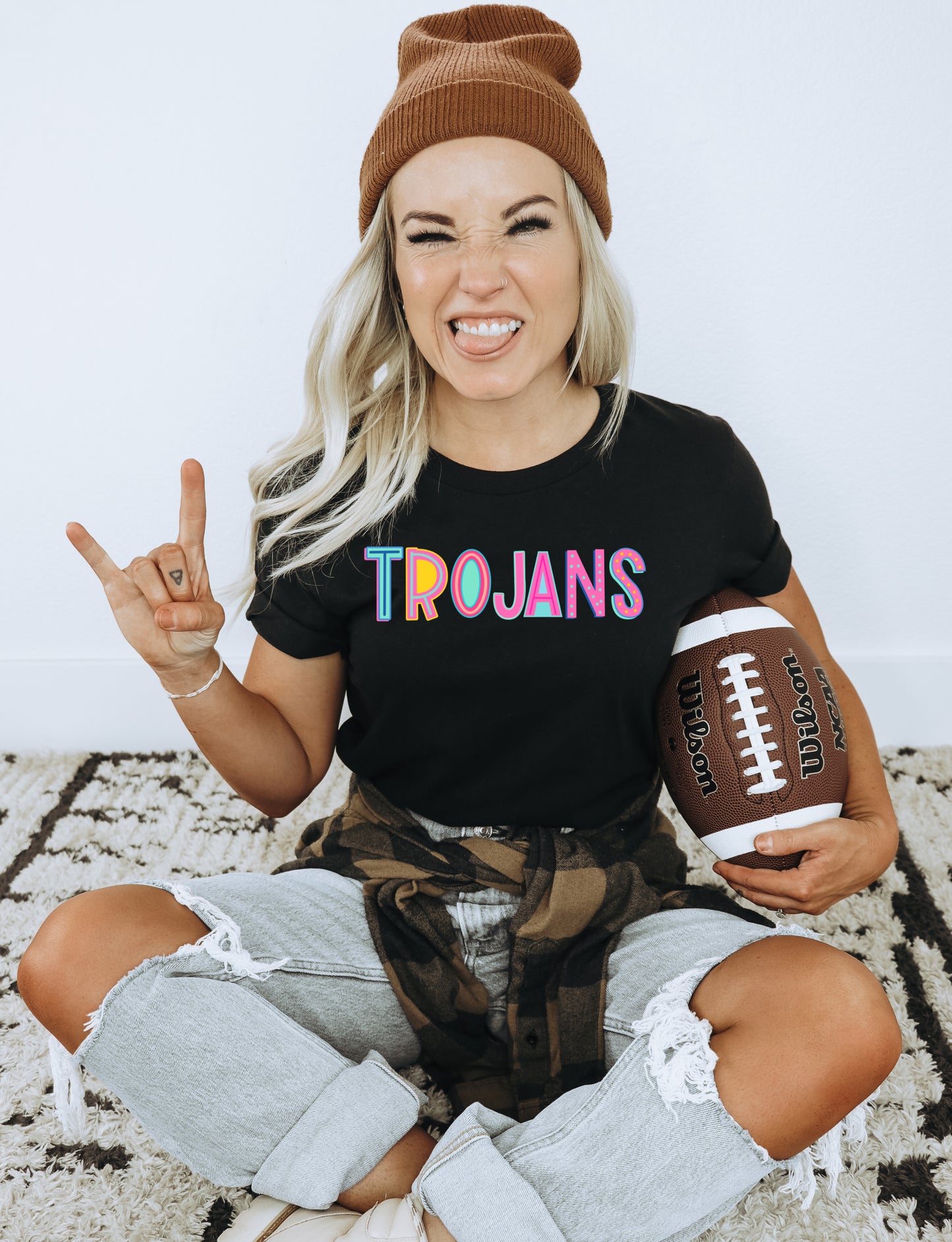 Trojans Mascot (DTF) 3041