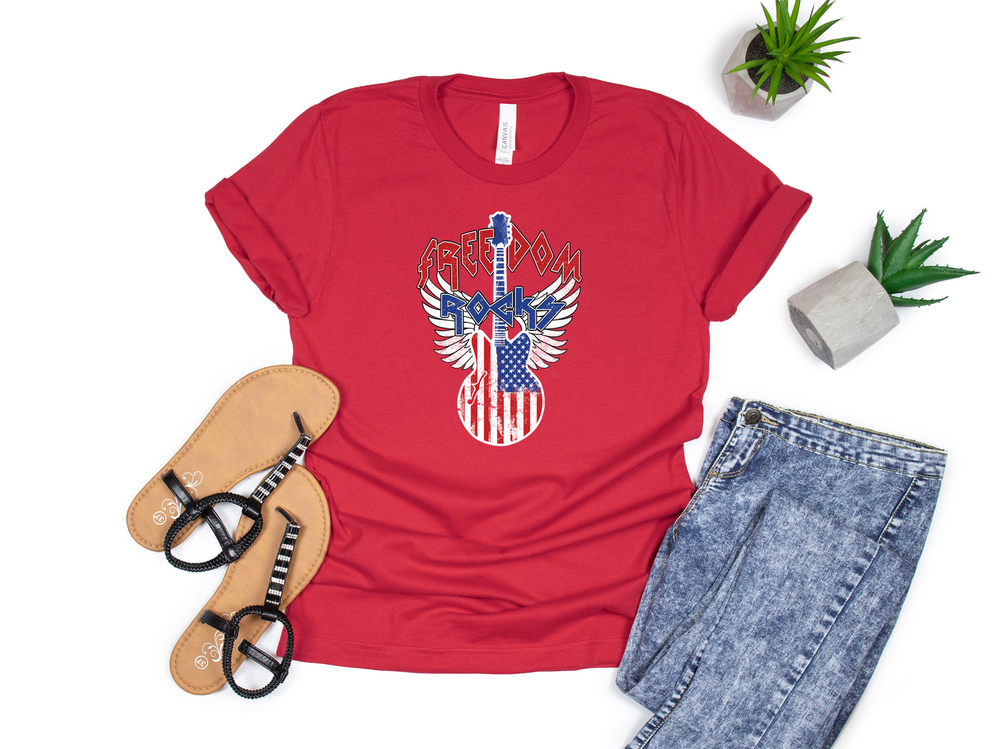 Freedom Rocks (DTF TRANSFER) 739 - RAJE