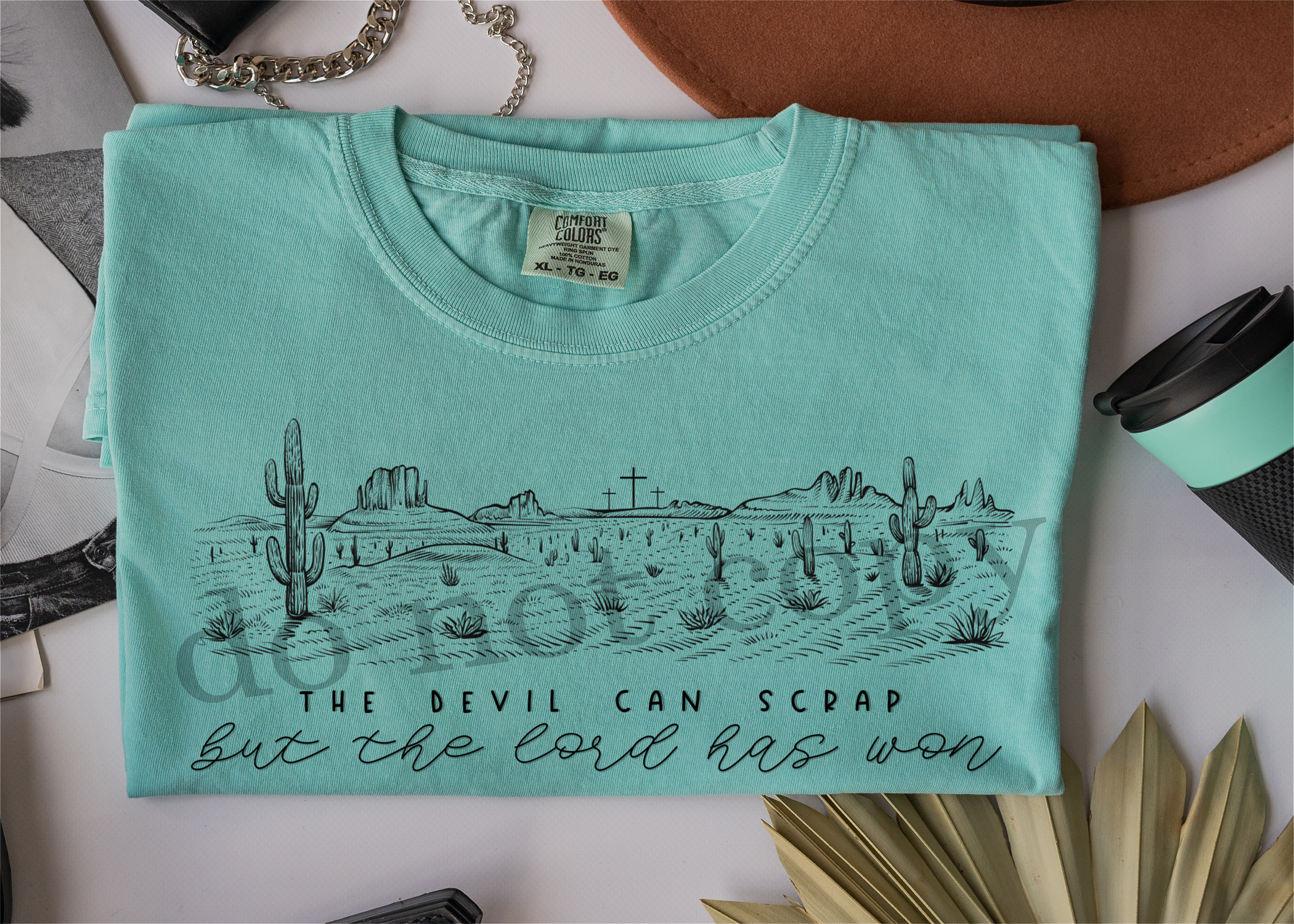  The Devil Can Scrap But The Lord Has Won T-Shirt