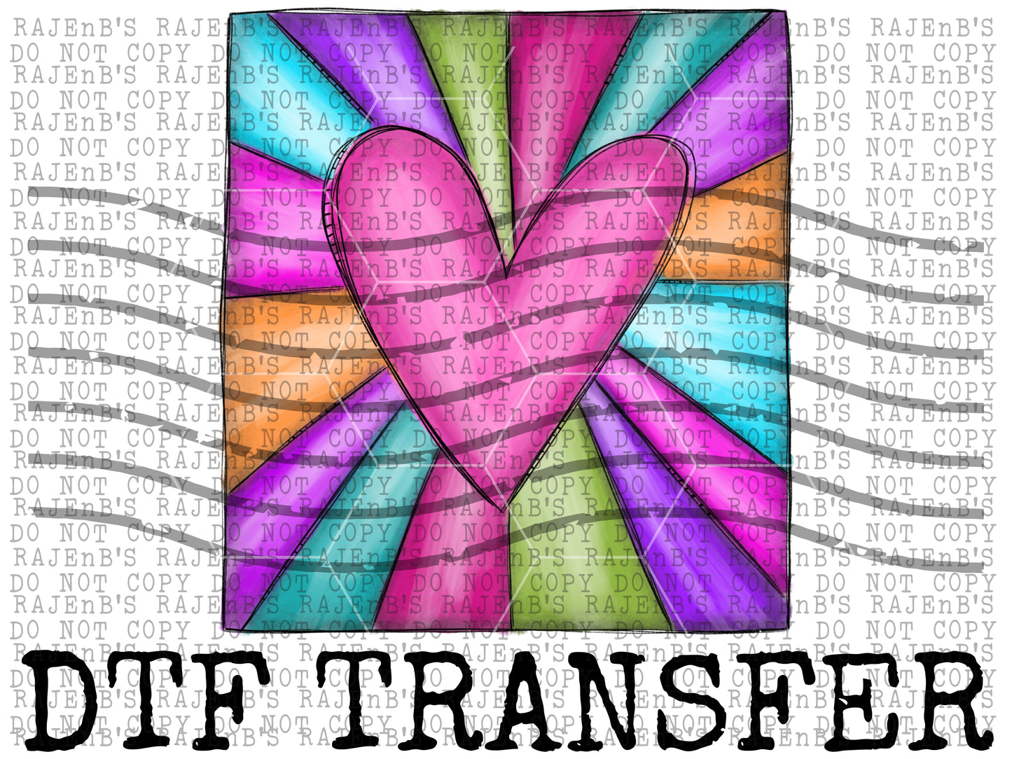 Heart Burst (DTF) V004