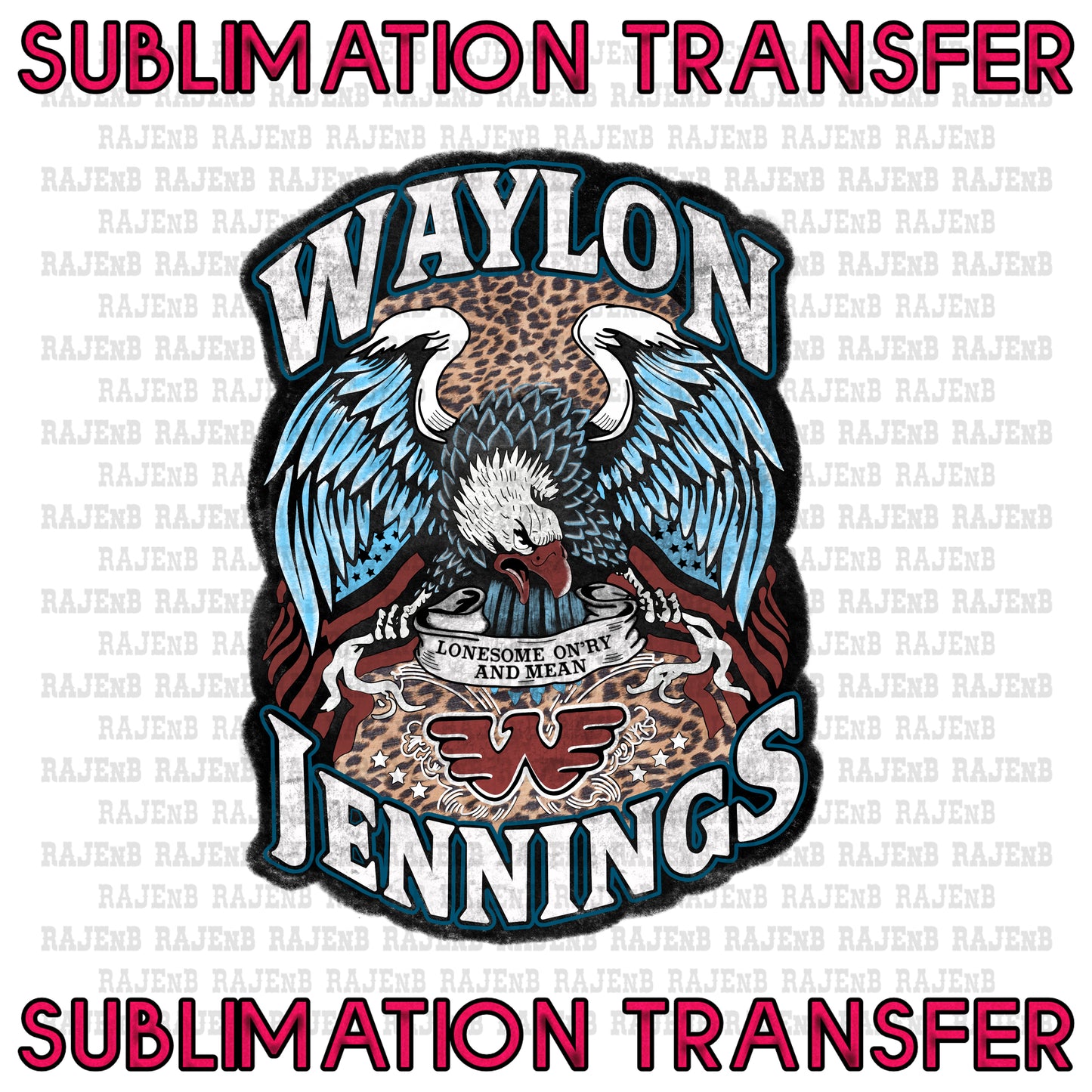Way Jen4 Sublimation Transfer #4113SUB