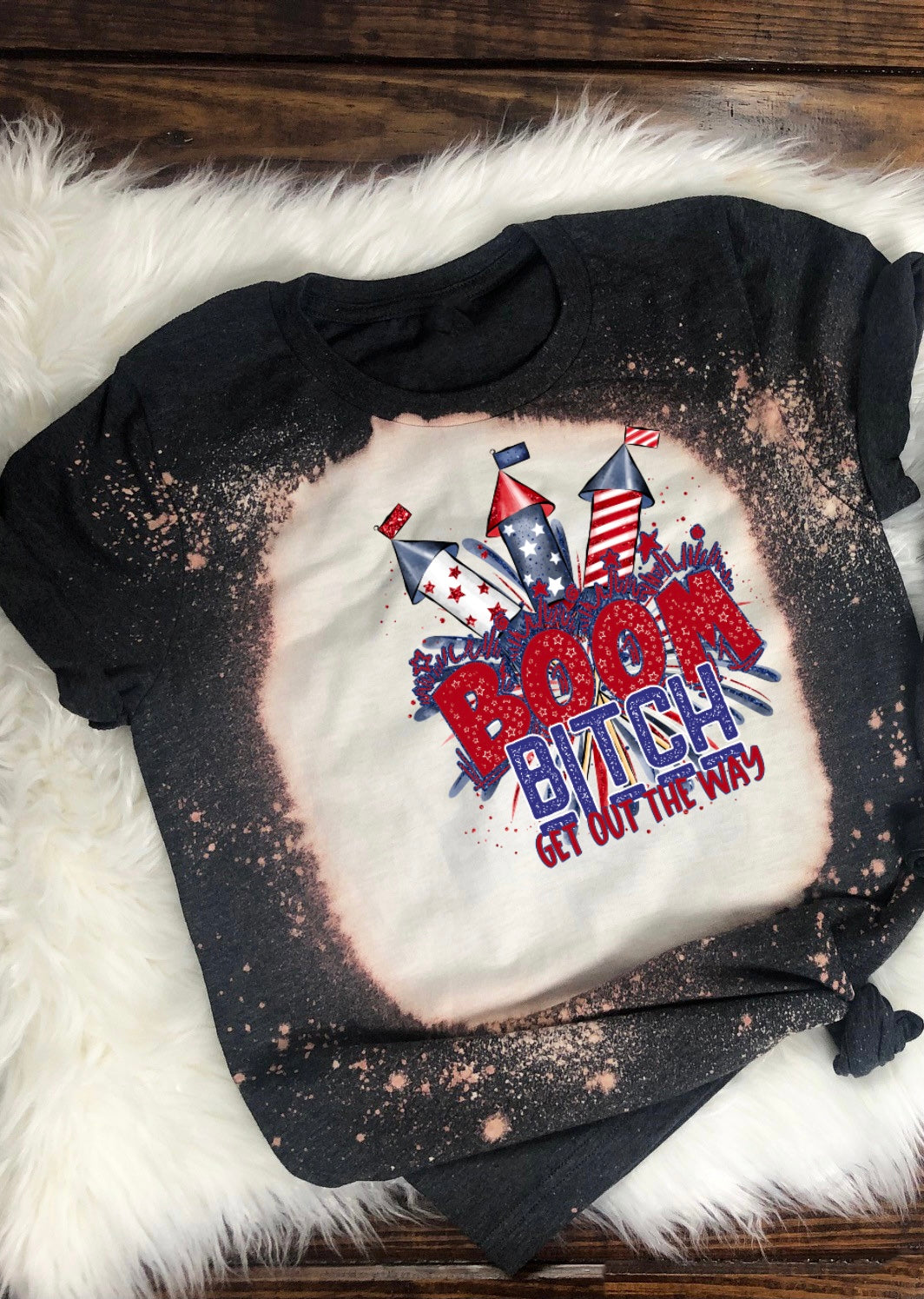 Boom Bitch Get out the Way (DTF TRANSFER) SS0084