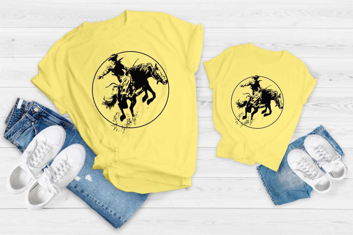 Bronc Rider DTF DTFCCC77 - RAJE