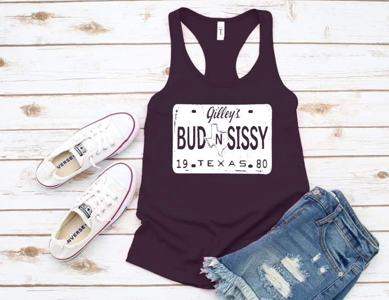 Bud and Sissy (White Ink) #8818 - RAJE