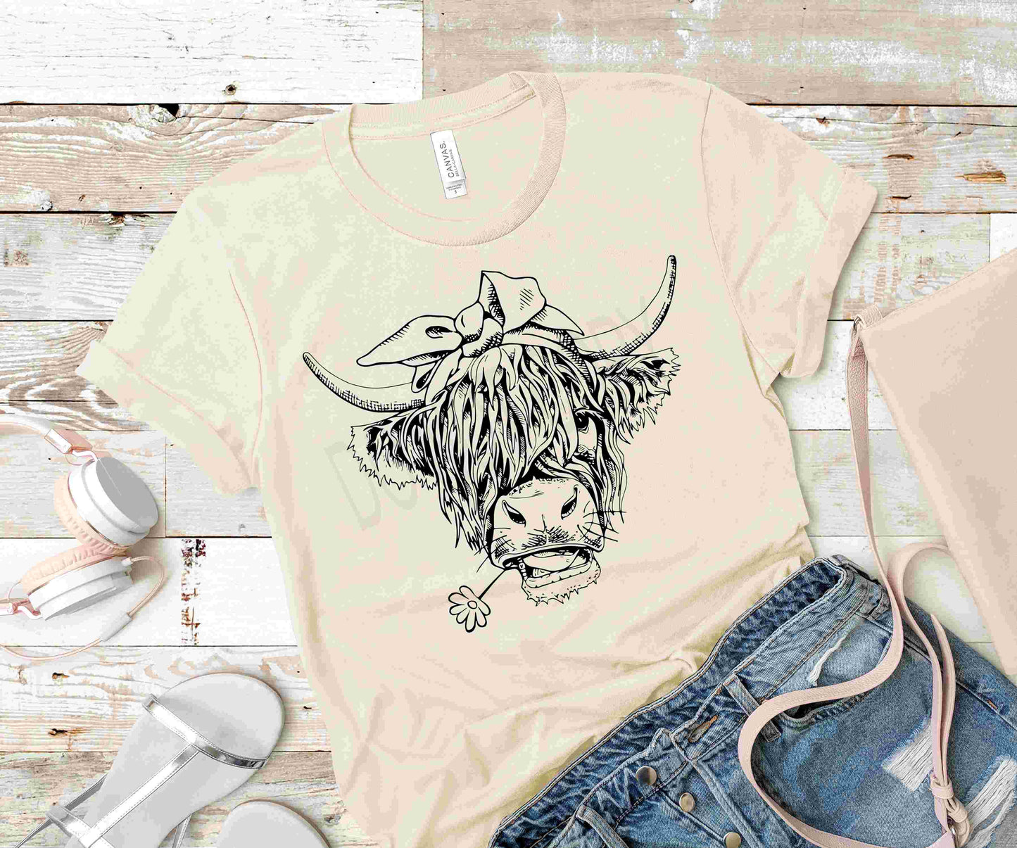 Highland Cow-Black Ink - RAJE