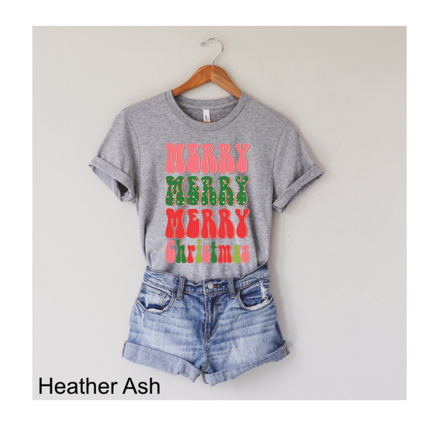 Retro Merry Christmas (DTF) 12-225