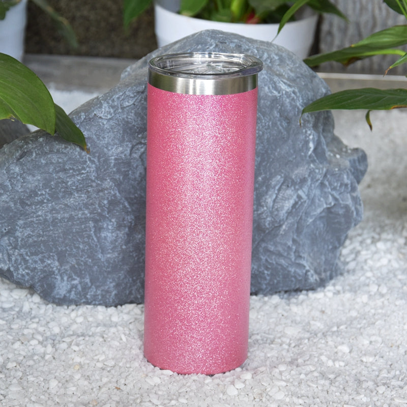20 oz BLANK Rough Glitter Tumbler