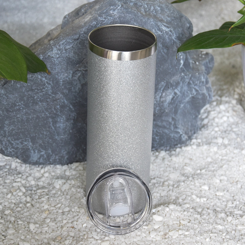 20 oz BLANK Rough Glitter Tumbler