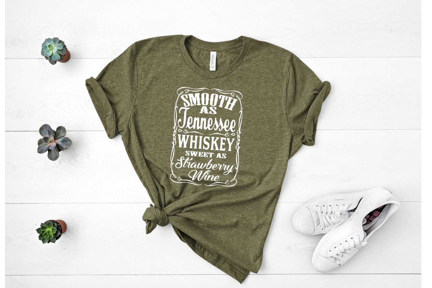 Smooth as Tennessee Whiskey (White Ink) - RAJE