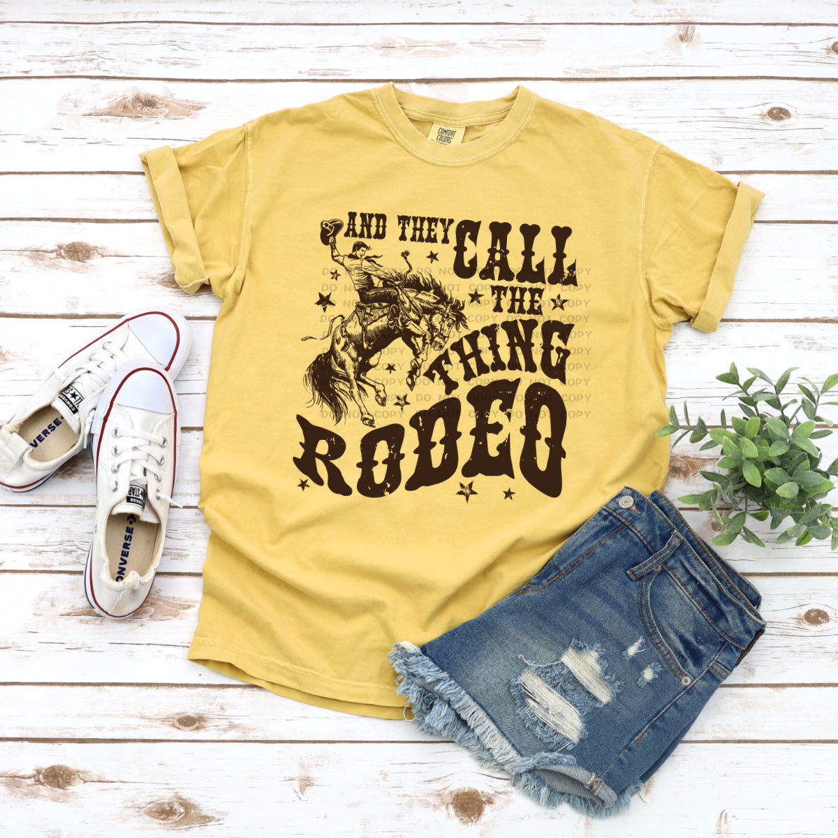 They Call the thing a Rodeo BROWN INK (HIGH HEAT 375/7) 1039