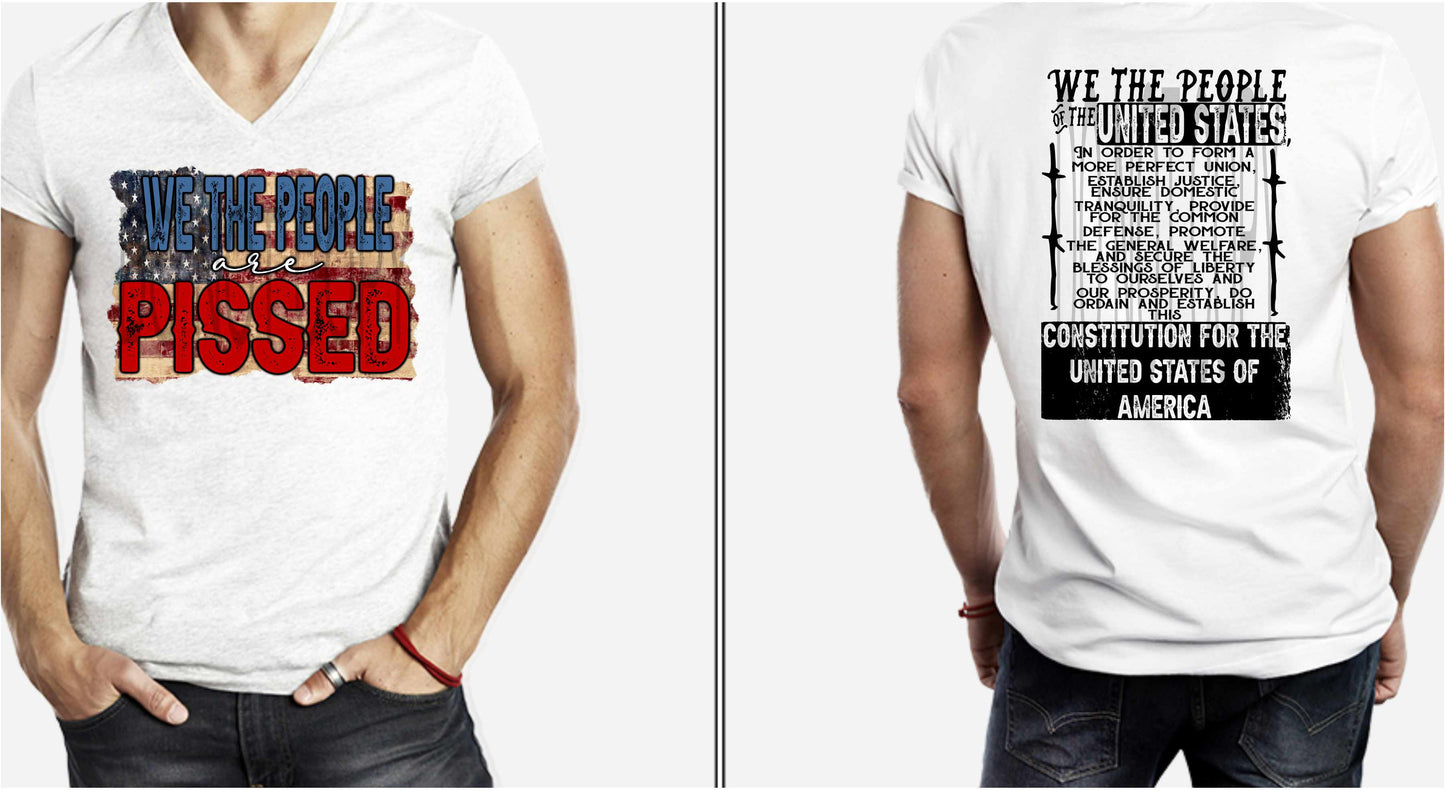 We the People are Pissed/Preamble CCC56 WHITE OR BLACK (HIGH HEAT) - RAJE