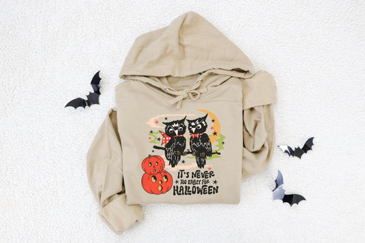 Vintage It's Never to early for Halloween (DTF) 10-224