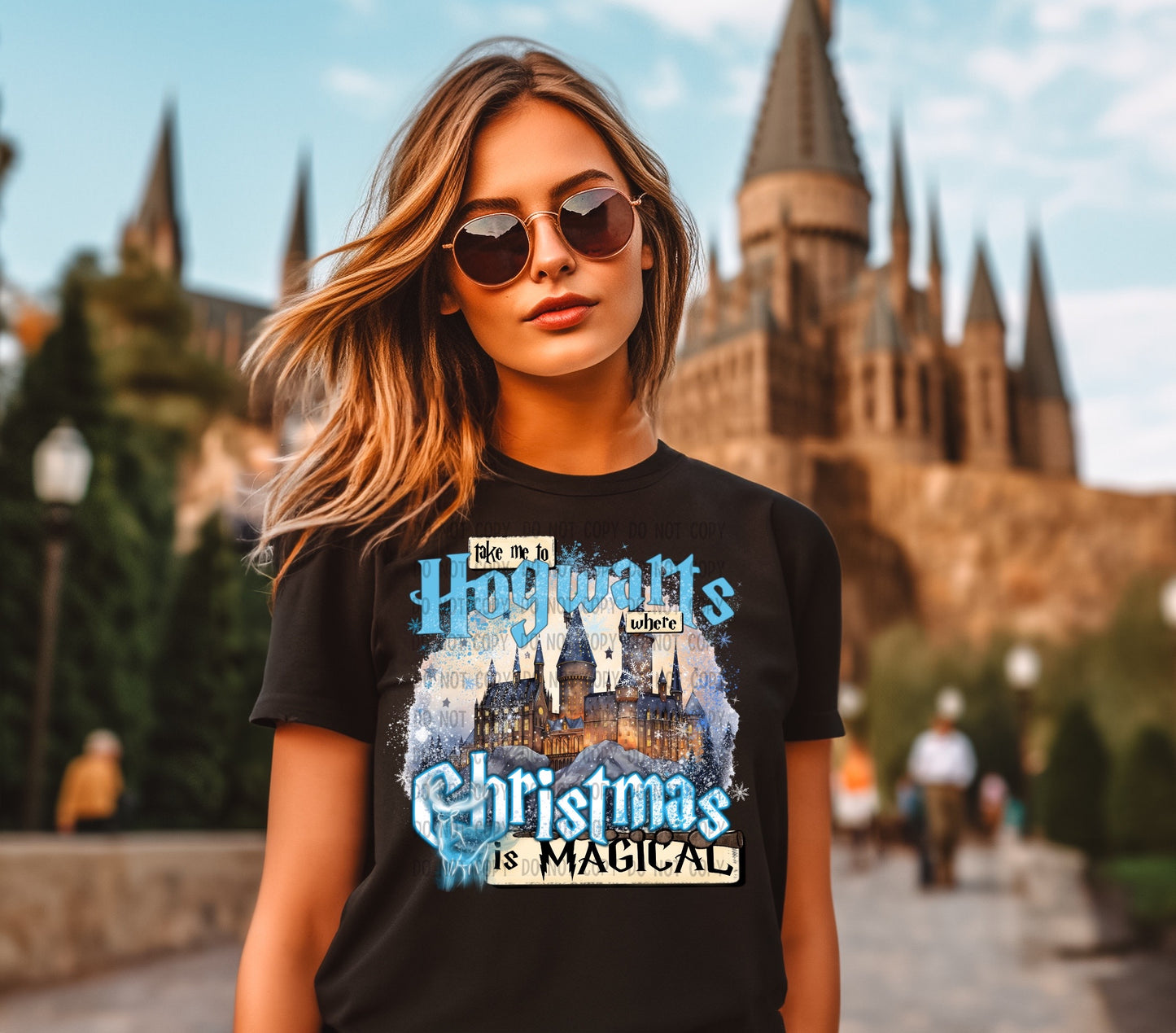 Take me to Hogwarts where Christmas is Magical (DTF) 12-449