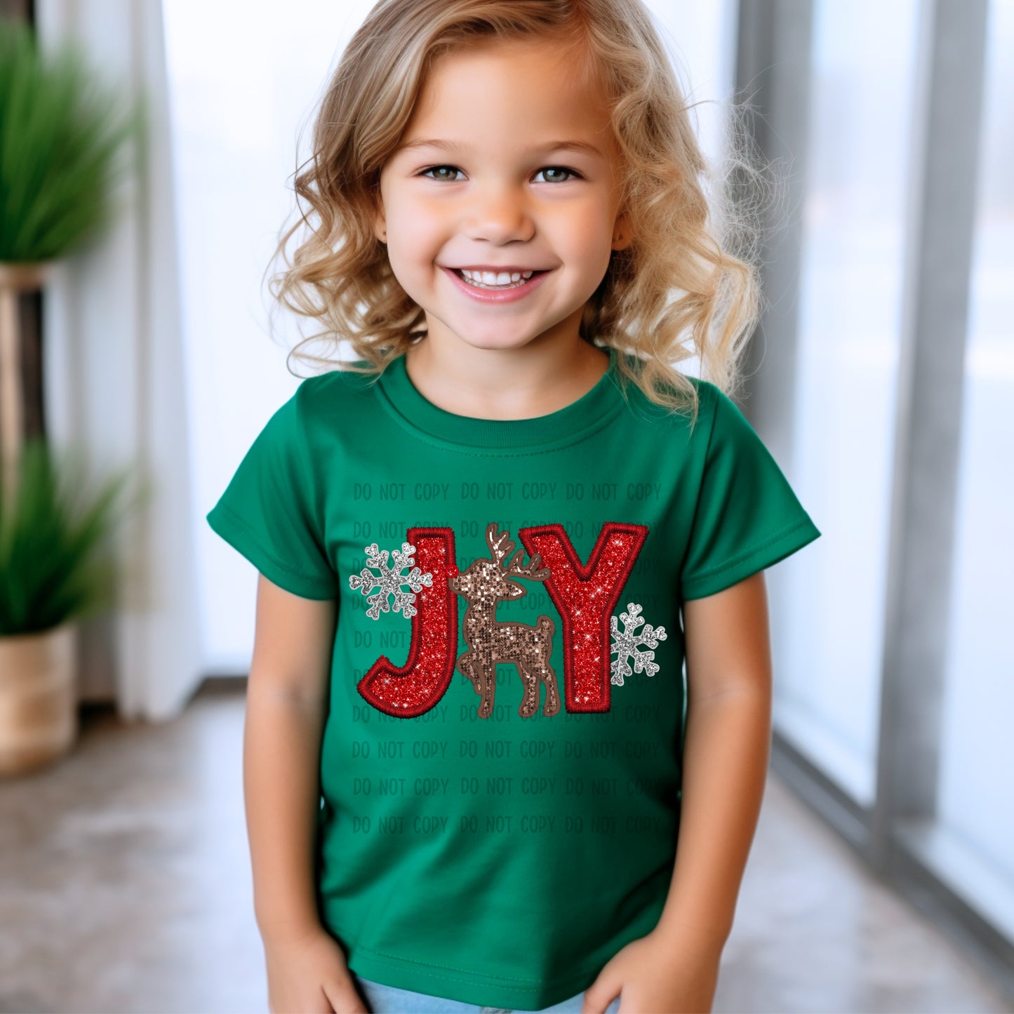 Joy Reindeer  (DTF) 12-497