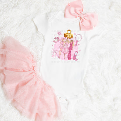 Barbie Christmas Ornament DTF 12-516