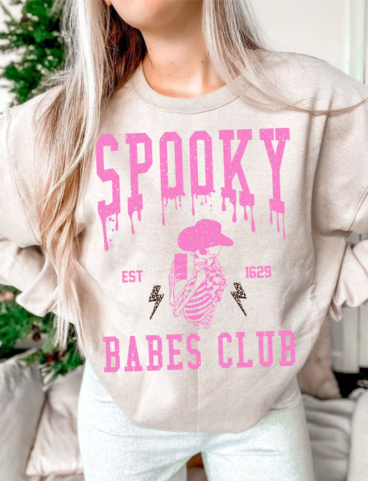 SPOOKY BABES CLUB-PINK 271PO