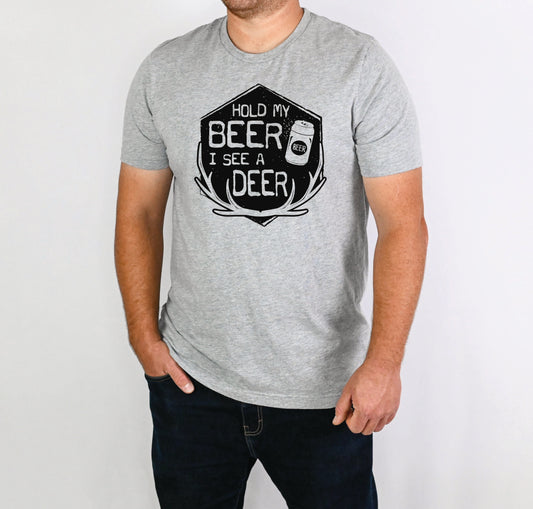 Hold my Beer I see a Deer (DTF) 3063