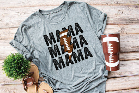 Football Stacked Mama (DTF) 3074