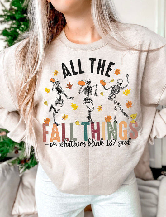 ALL THE FALL THINGS SKELETONS (DTF) 364AZ