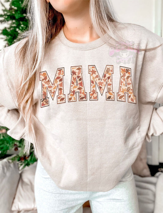 FALL MAMA DISTRESSED (DTF) 377AZ