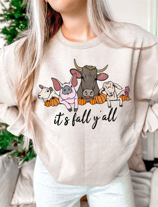 ITS FALL YALL FARM ANIMALS (DTF) 383AZ