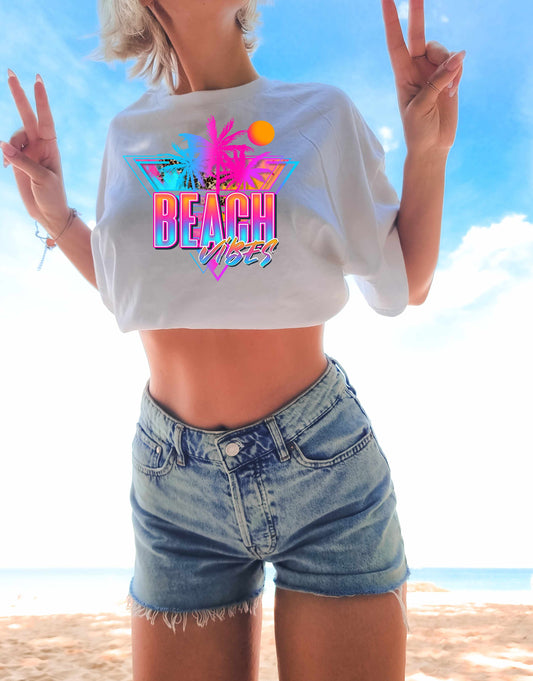 Beach Vibes Neon (DTF) 4194