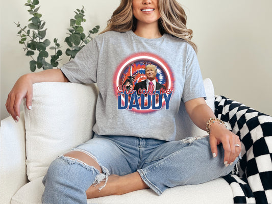 SHE CALL ME DADDY-TRUMP (GRAPHIC TEE) 798ED