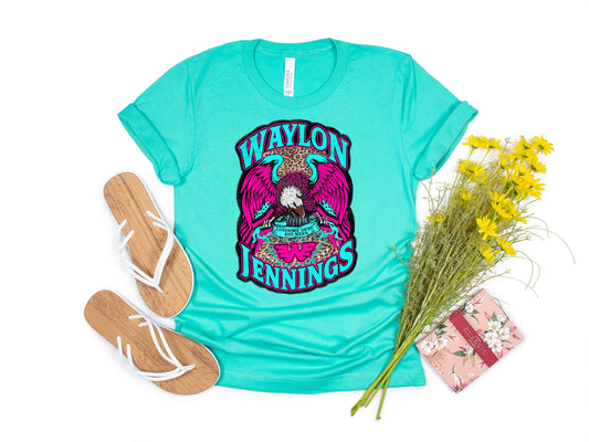 Pink and Turquoise Waylon(DTF) 823