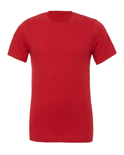 3001 Bella Canvas Canvas Red